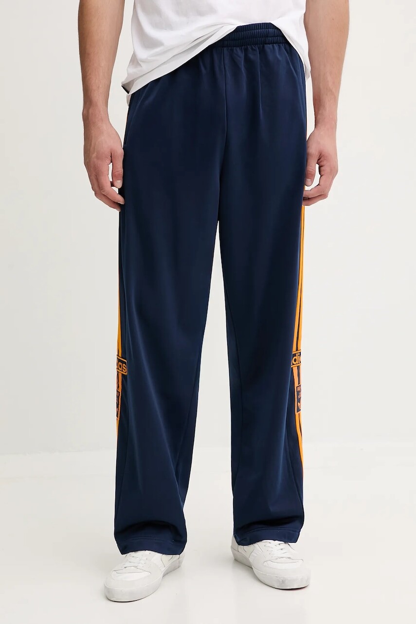 Tepláky adidas Originals Adibreak tmavomodrá farba, vzorované, KD6663