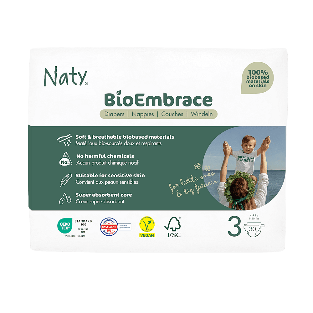 ECO BY NATY Bioembrácia midi 4-9 kg 30 kusov