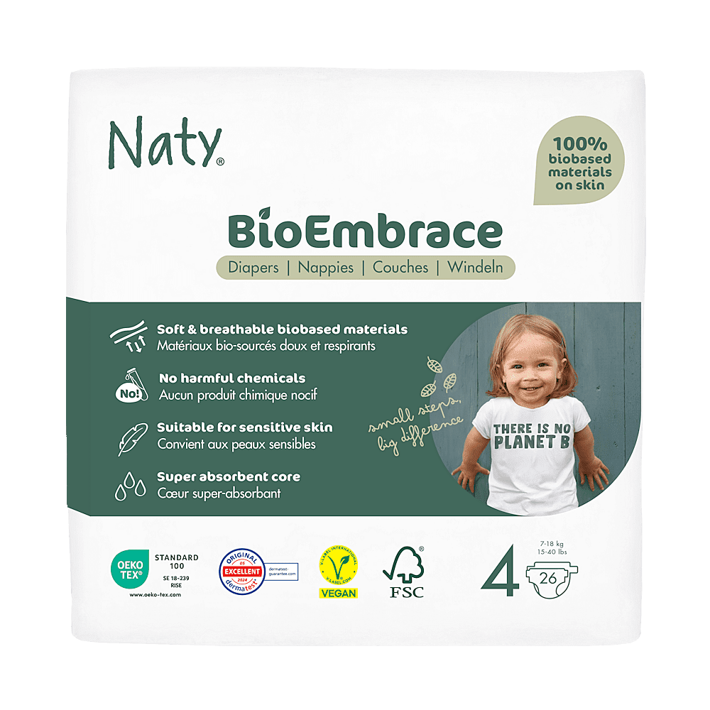 ECO BY NATY Bioembrácia maxi plienky 7-18 kg 26 kusov