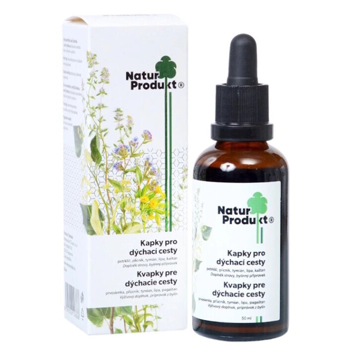 NATURPRODUKT Kvapky na dýchacie cesty 50 ml
