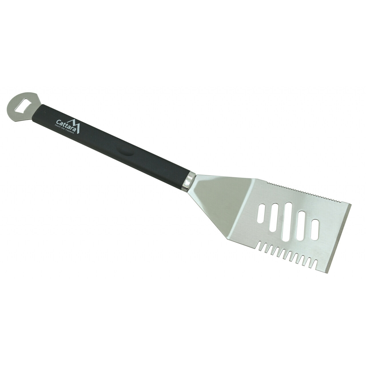 Grilovacia obracačka Cattara Orca 45 cm - strieborná-čierna