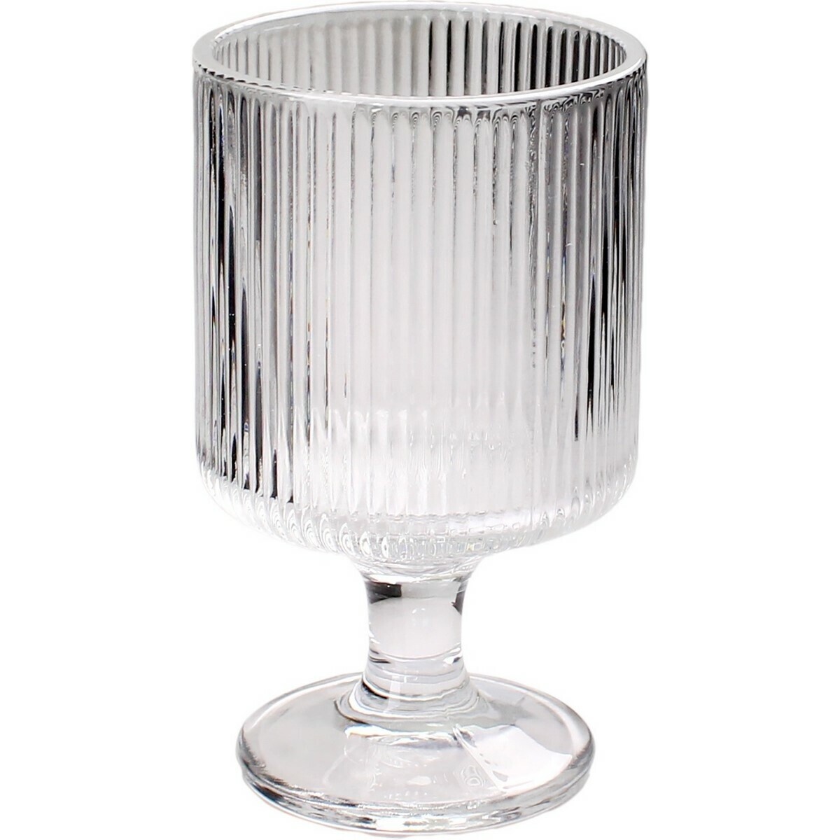 Toro Sklenený pohár na podstavci 250 ml, 6,8 x 6,8x 11 cm