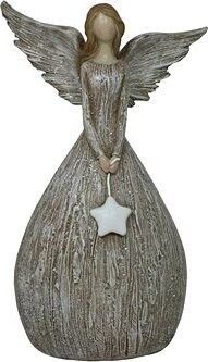 GOBA Anjelka keramická bucľatá s hviezdou