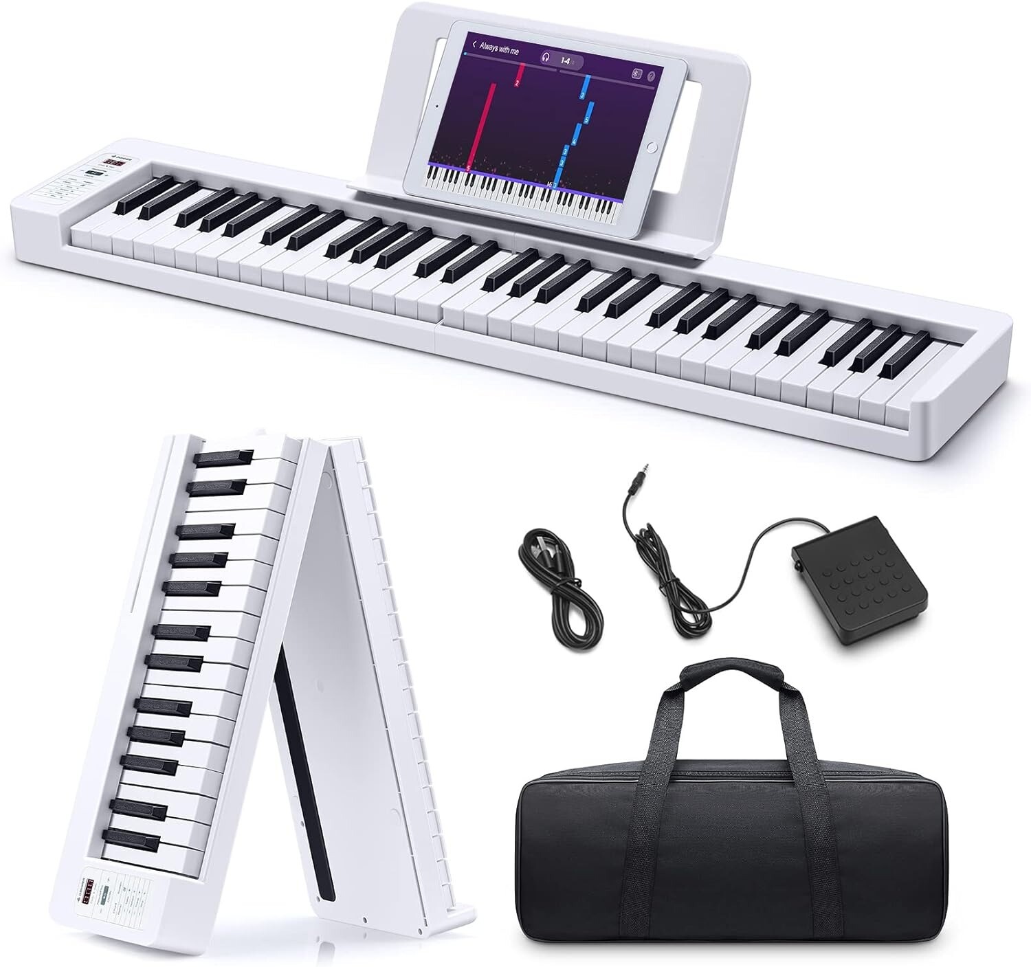 DONNER DP-06 SEMI-WEIGHTED FOLDABLE DIGITAL PIANO
