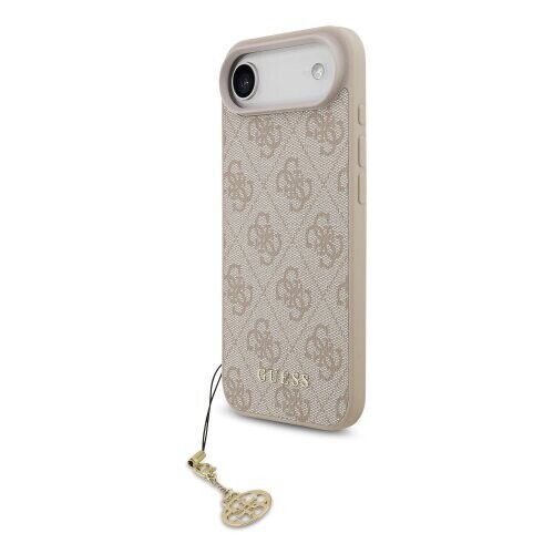 Guess 4G Charm Zadní Kryt pro iPhone 17 Air Tone on Tone Pink