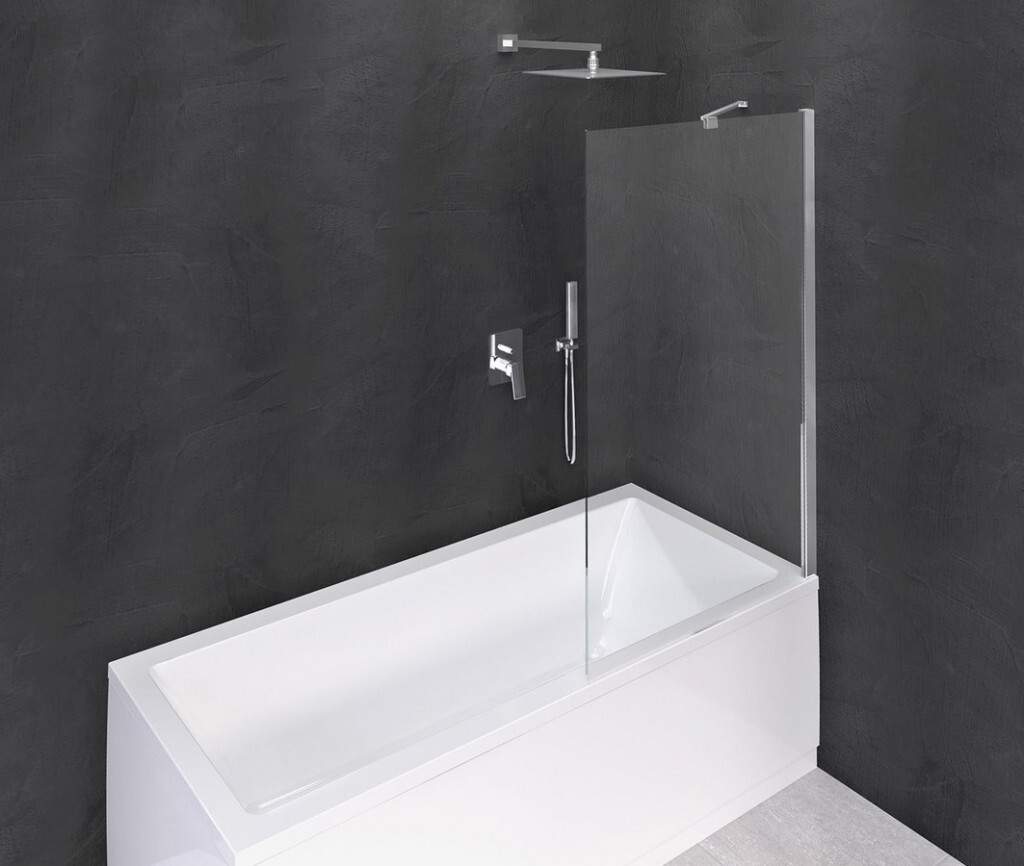 POLYSAN - MODULAR SHOWER vaňová zástena 700x1500, číre sklo BMS1-70