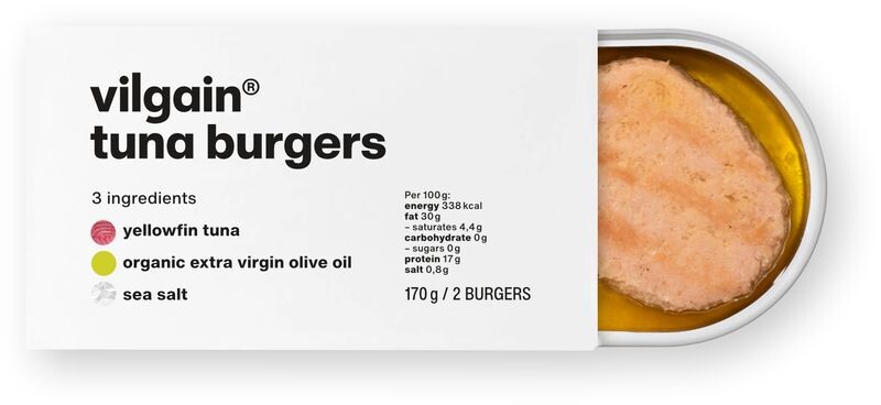 Vilgain Tuniakové burgery – 170 g