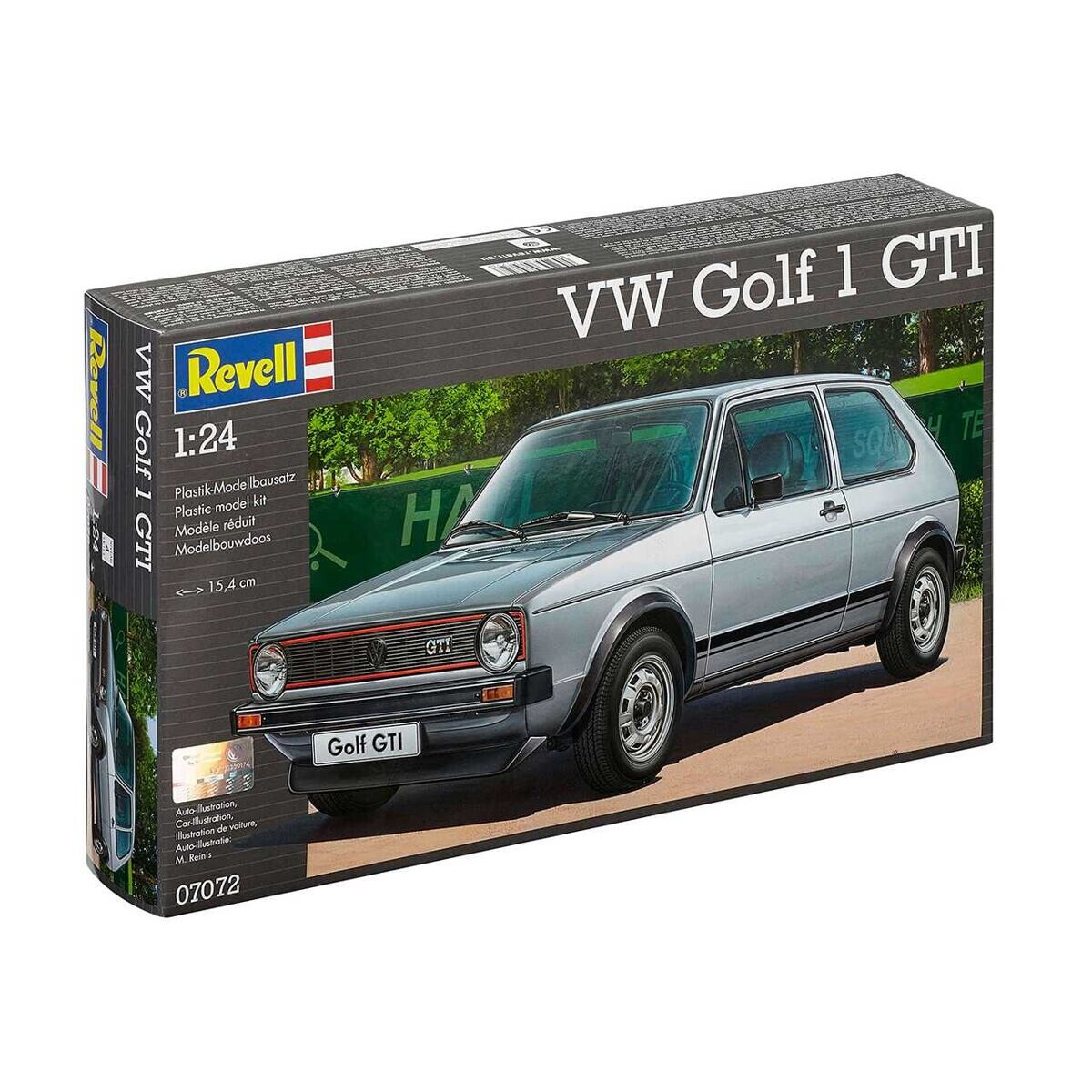 CO 18-5730 Plastic ModelKit auto 07072 - VW Golf 1 GTI (1:24) - poškodený obal