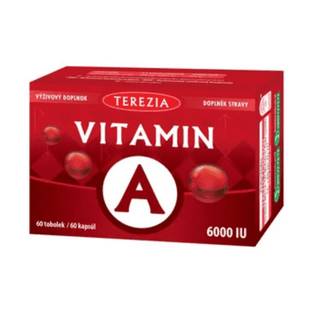 TEREZIA Vitamín A 6000 IU 60 kapsúl