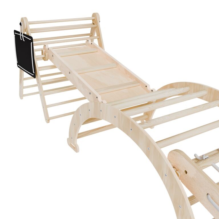 Detská lezecká zostava 5v1, vnútorná, v štýle Montessori