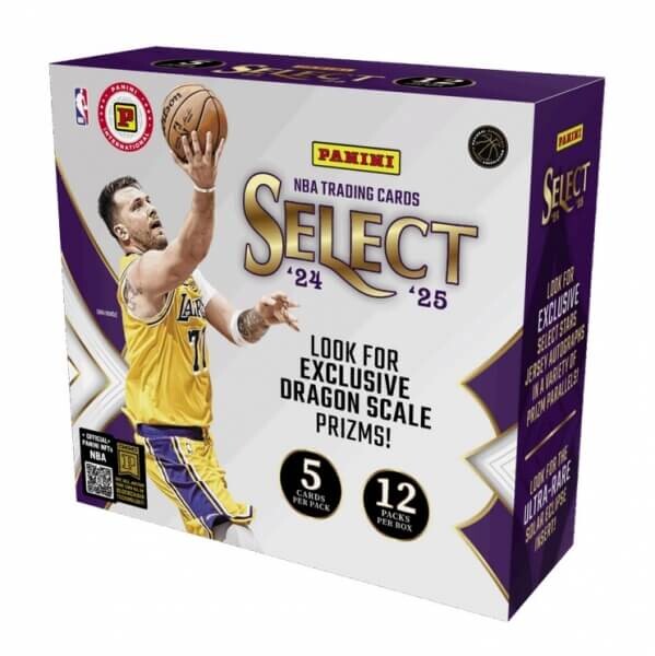 Panini 2024-2025 NBA karty Panini Select Basketball Hobby Box International