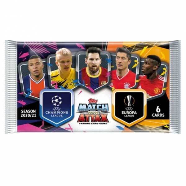 Topps 2020-2021 Topps Match Attax Booster balíček