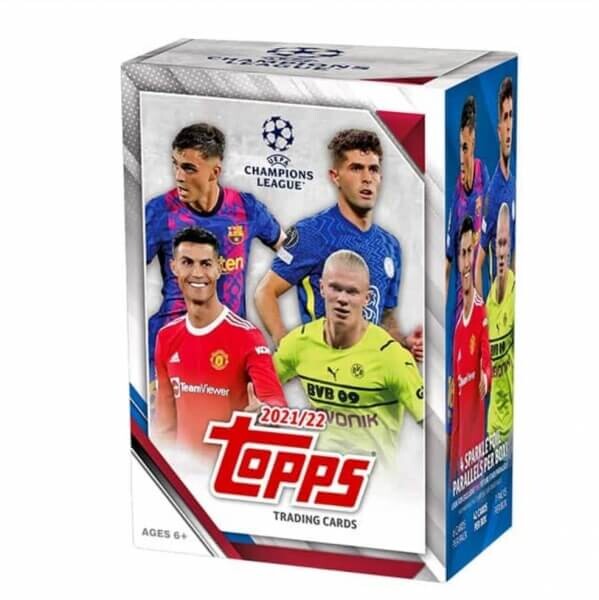 Panini 2021-2022 Topps UEFA Champions League Chrome Value Box - futbalové karty