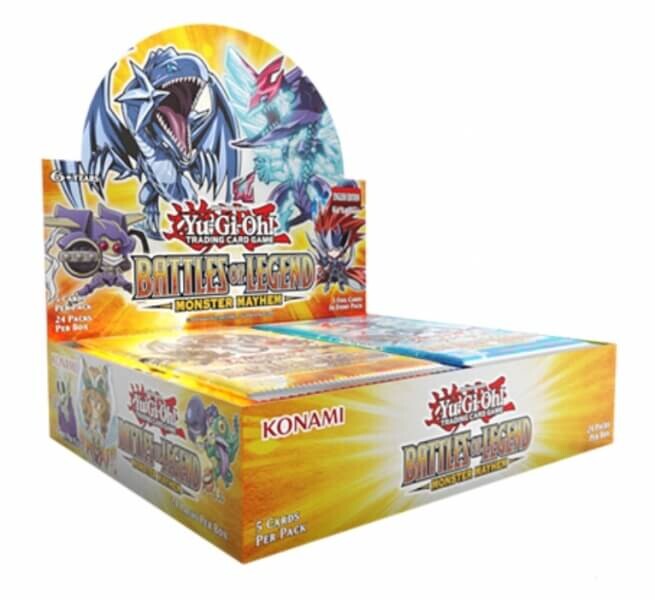 Konami Yu-Gi-Oh - Battle of Legends: Monster Mayhem Booster Box