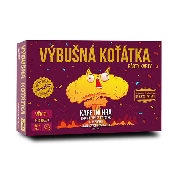 Blackfire Výbušná koťátka: Párty karty