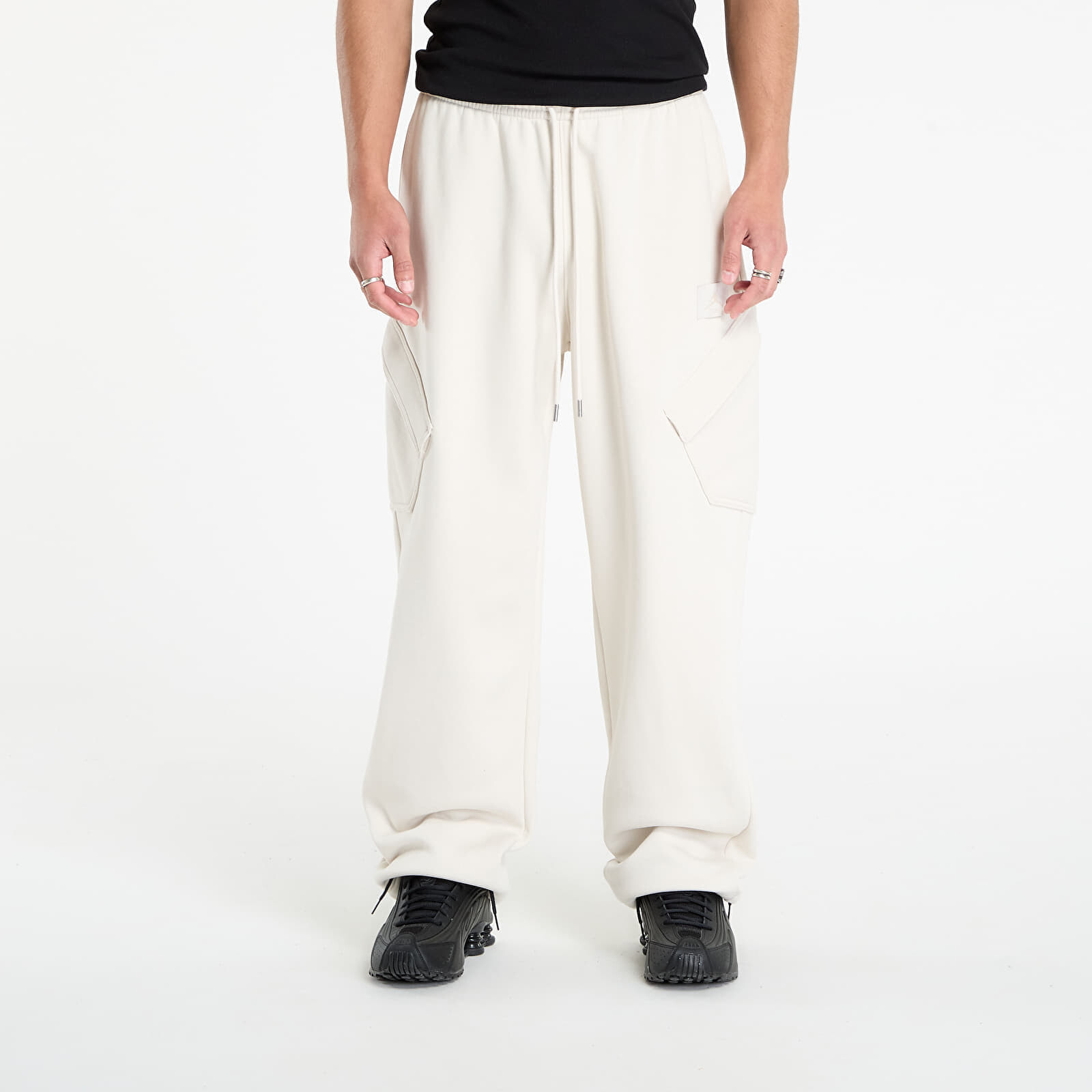 Kalhoty Jordan Flight Fleece Chicago Men's Pants Lt Orewood Brn/ Rattan L