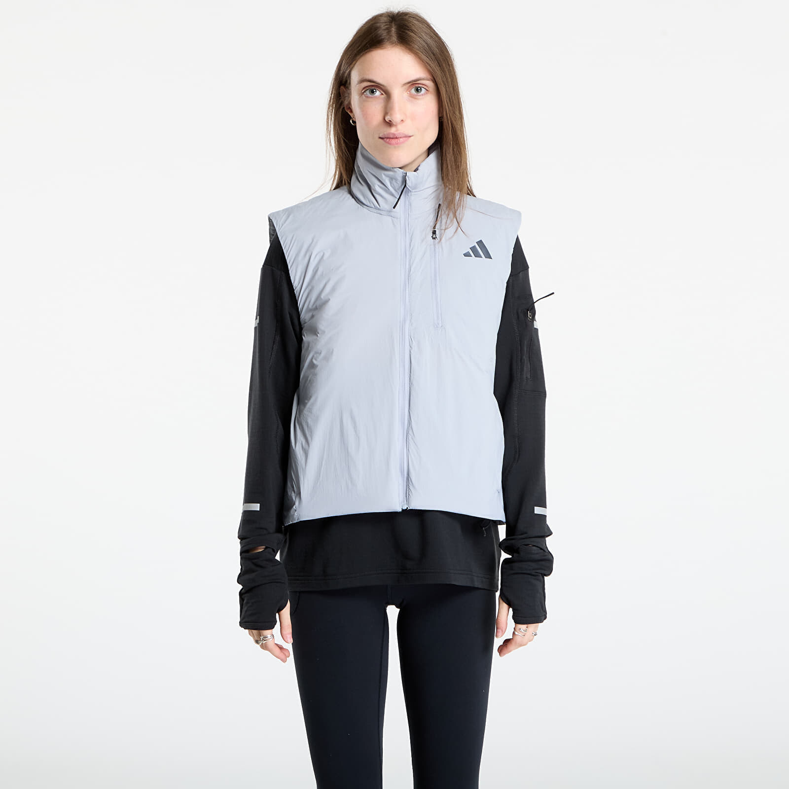 Vesta adidas Adi365 Running CLIMAWARM Vest Halo Silver L
