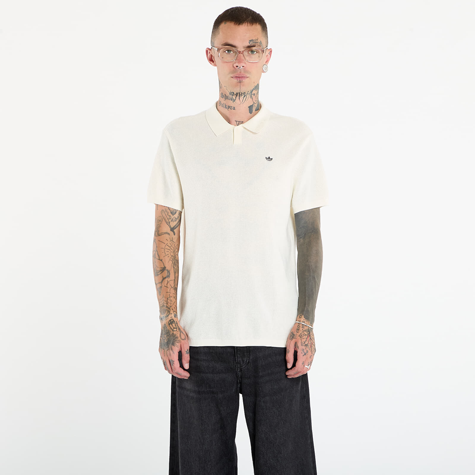 Tričko adidas Premium Polo Cream White L