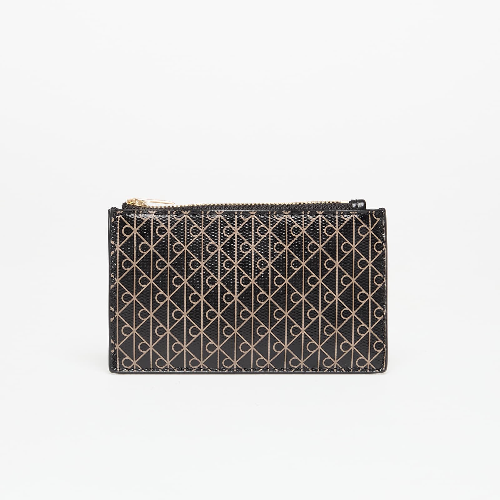 Calvin Klein Emblem Aop Top Zip Cardholder Black Universal