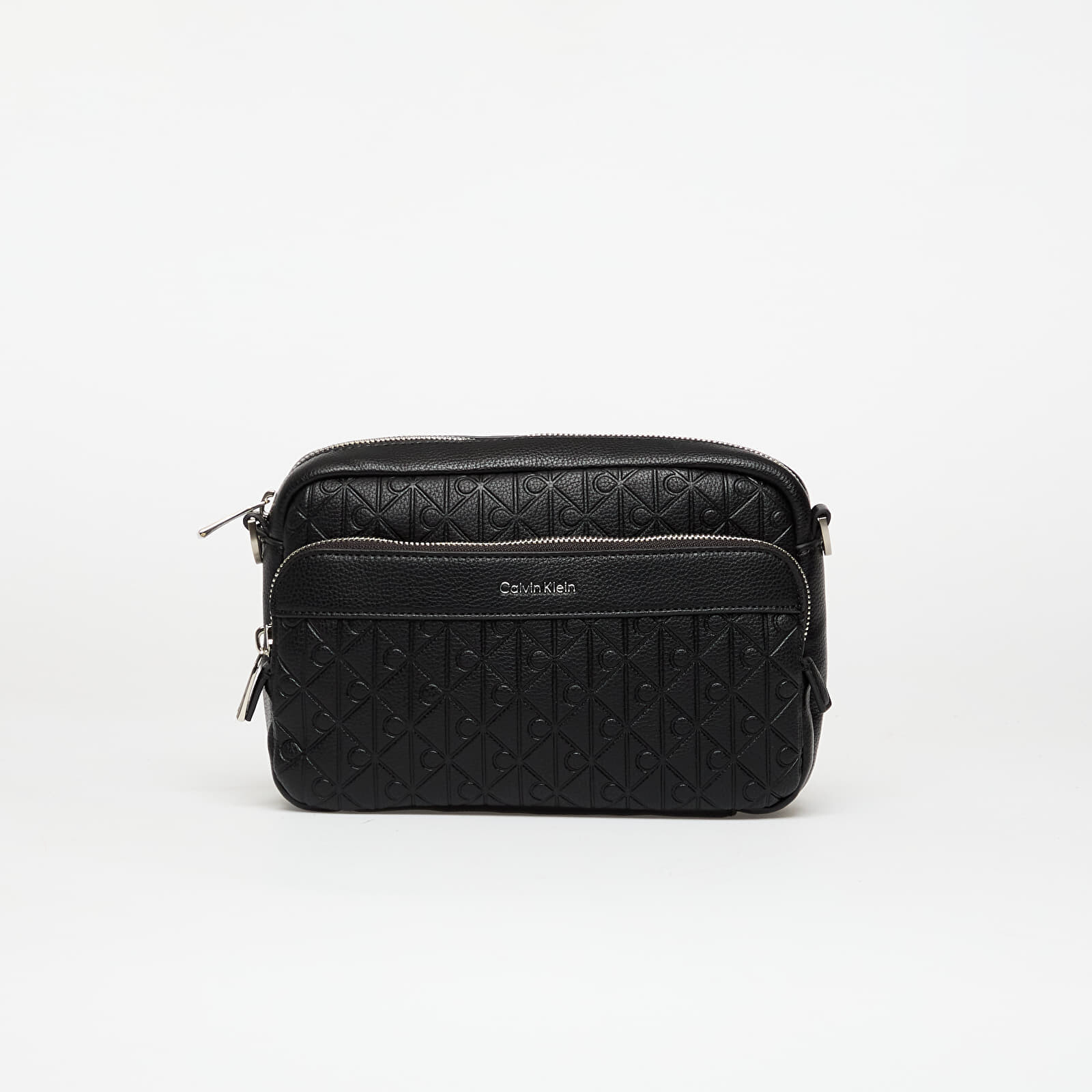 Taška Calvin Klein Emblem Aop Emboss Crossover Black Universal