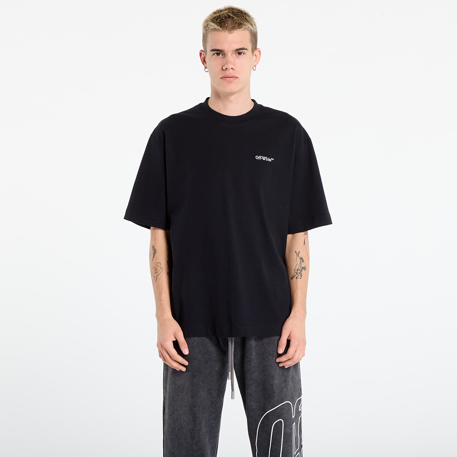 Tričko Off-White Landscape Arrow Skate S/S Tee Black/ White L
