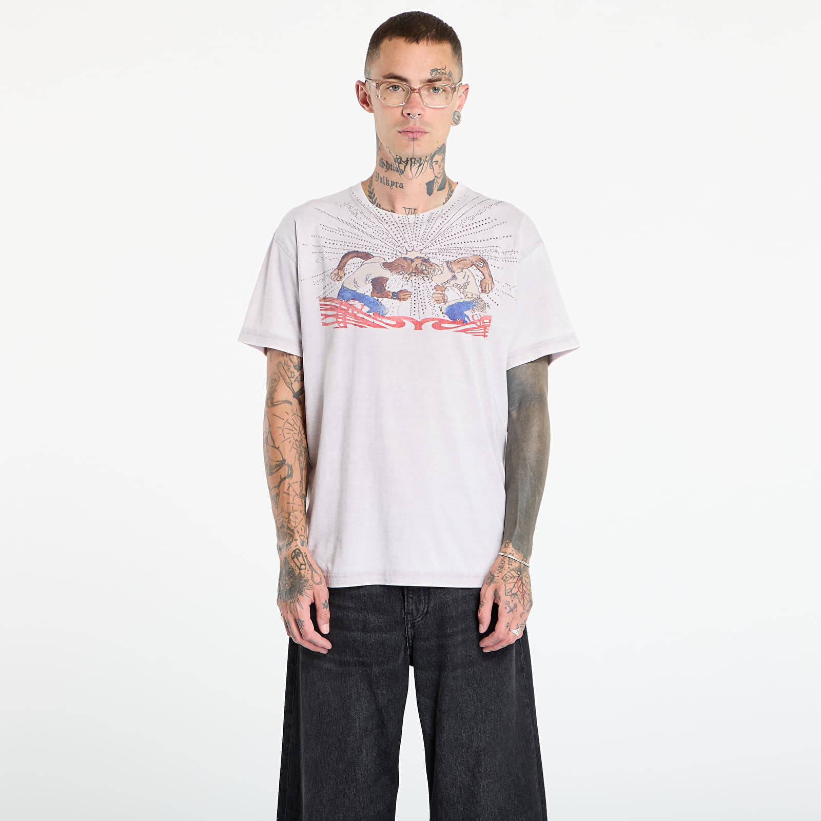 Tričko Diesel T-Norm-T15 T-Shirt Grey L