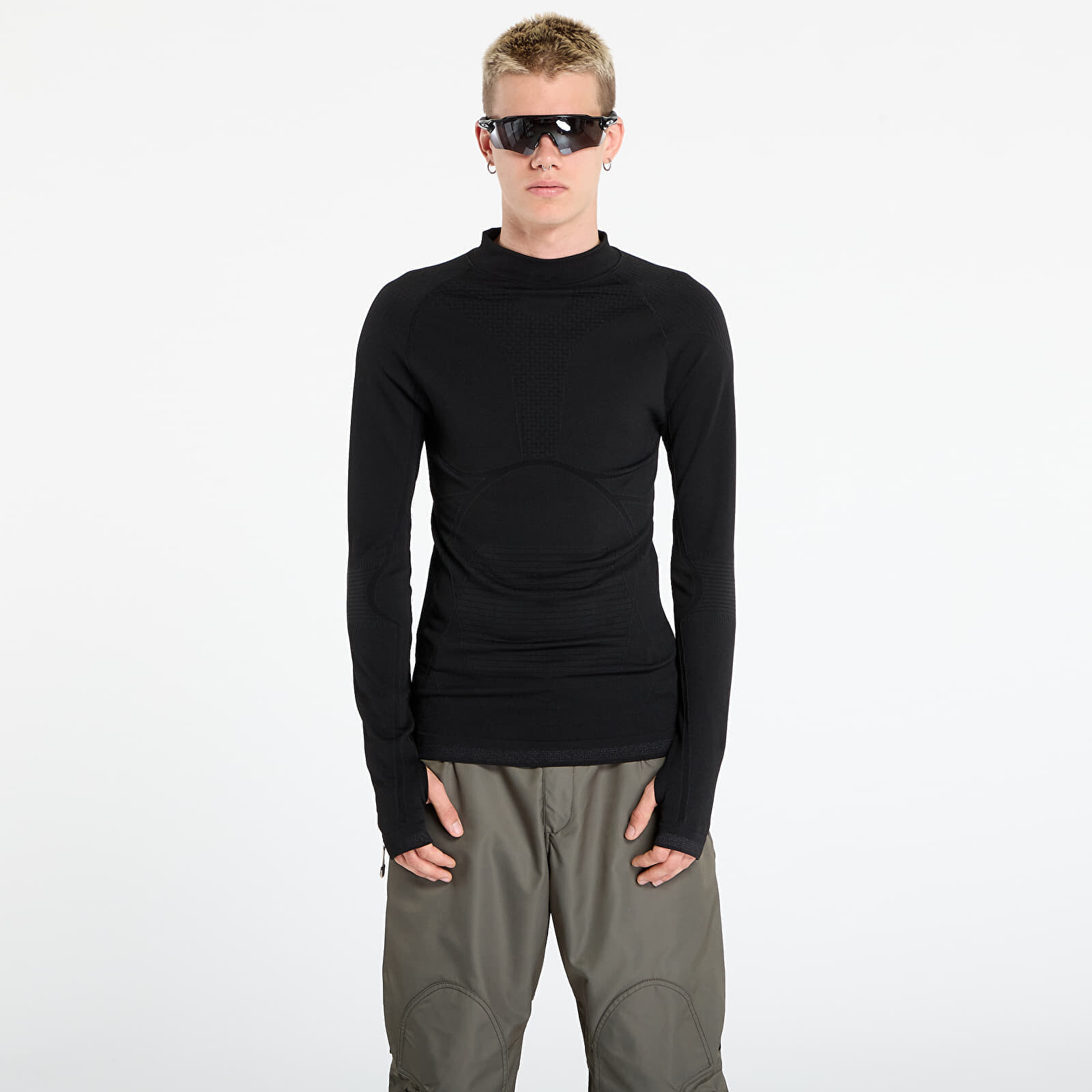 Tričko Oakley Latitude Soar Base Layer Blackout L