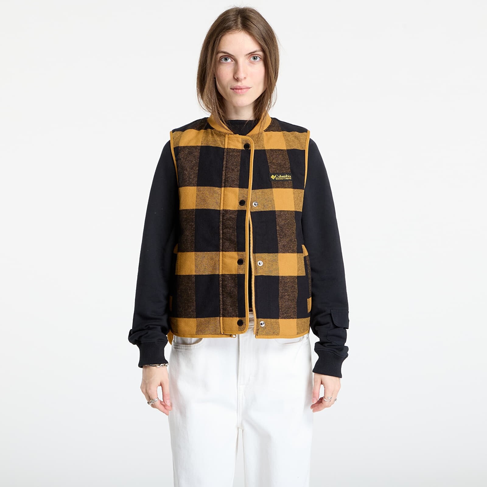 Vesta Columbia High Cascades™ Reversible Vest Maple Sugar/ Maple Sugar L