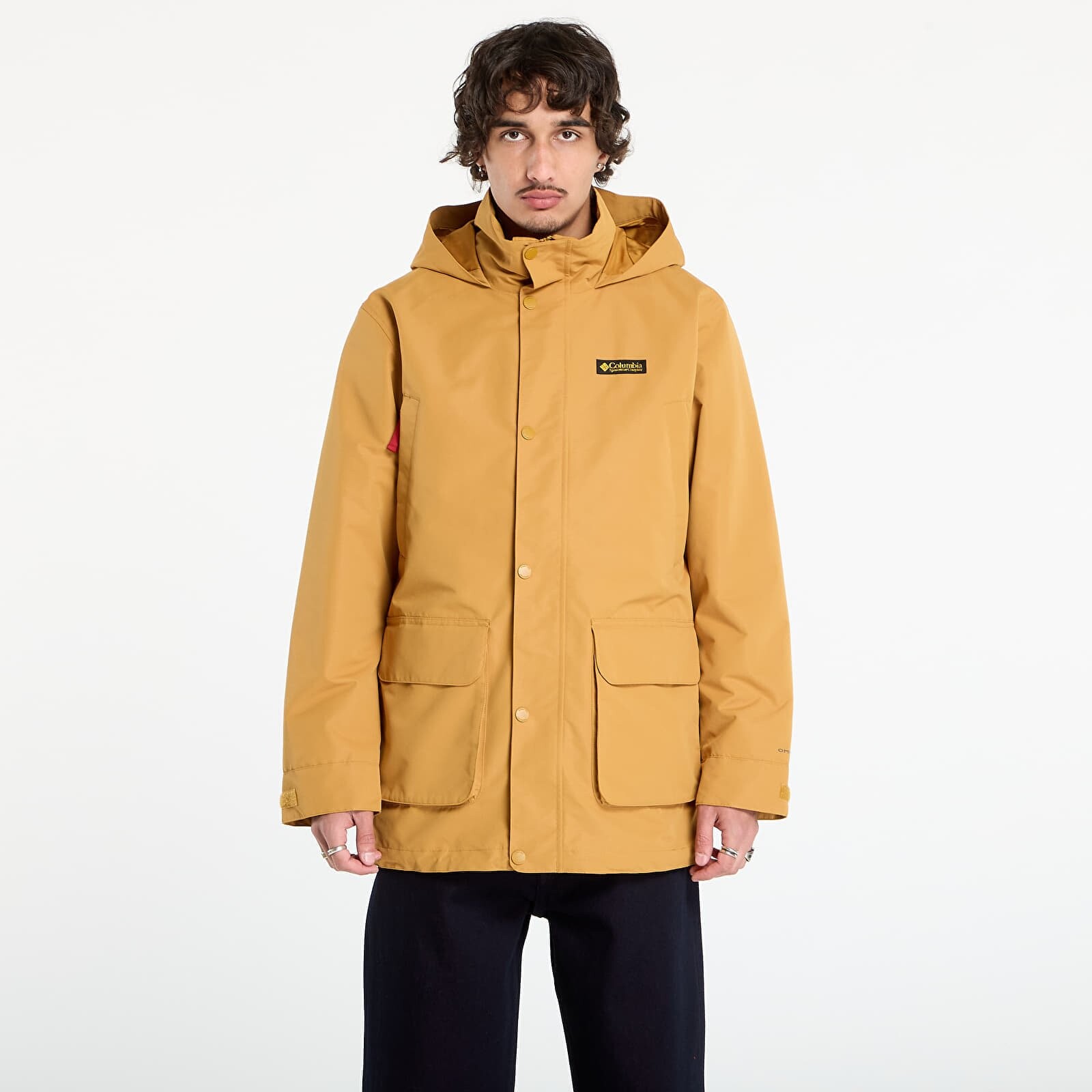 Bunda Columbia High Cascades™ Interchange Reversible Bomber Jacket Maple Sugar L