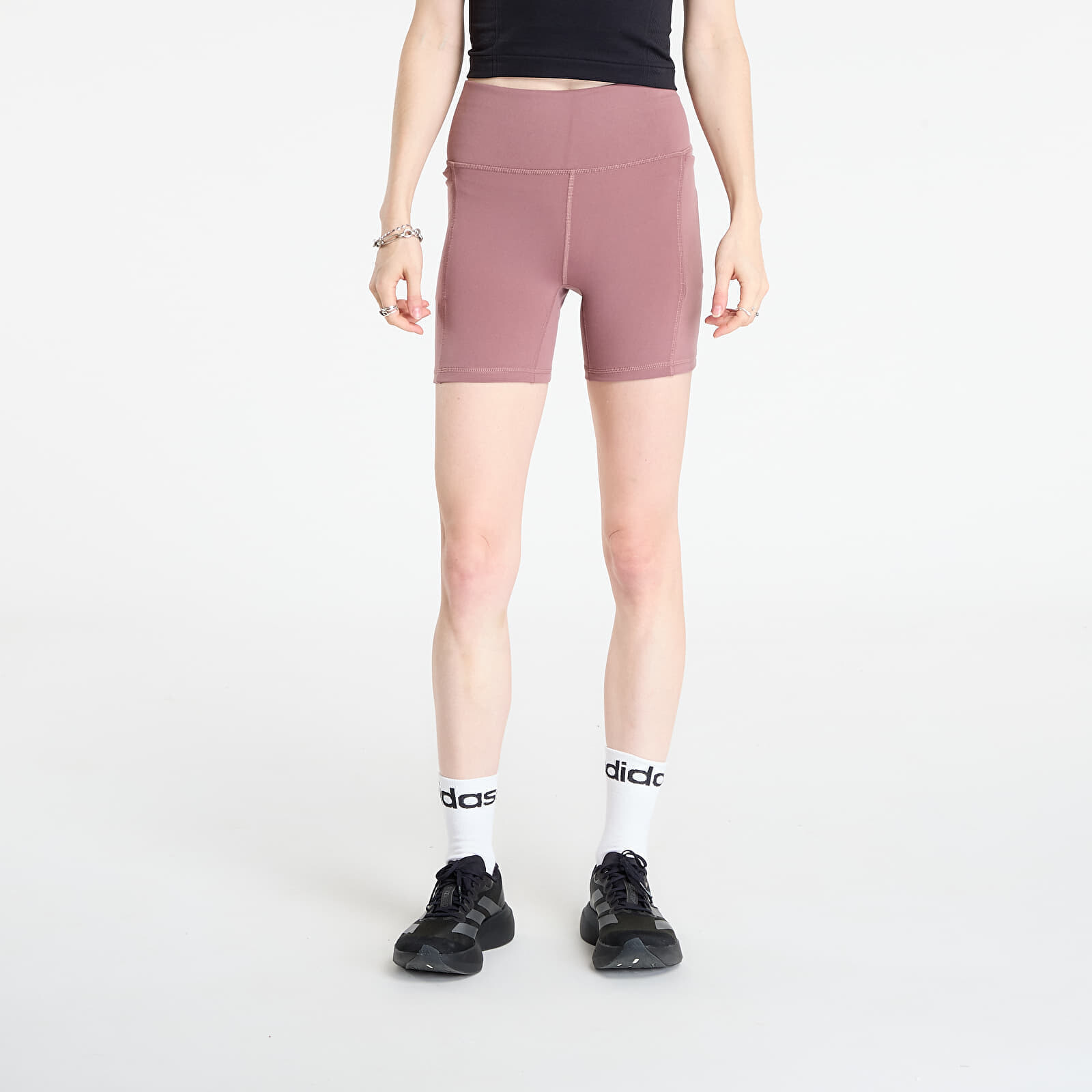 Under Armour Project Rock Middie Short Maroon L