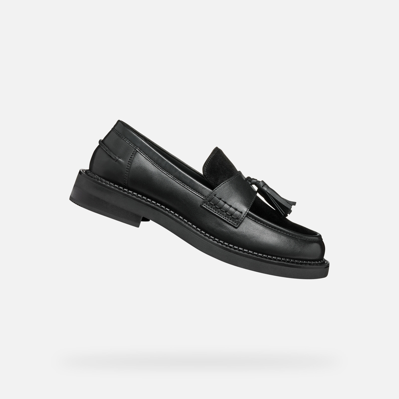 Black women's moccasins Geox Serilda - Women's