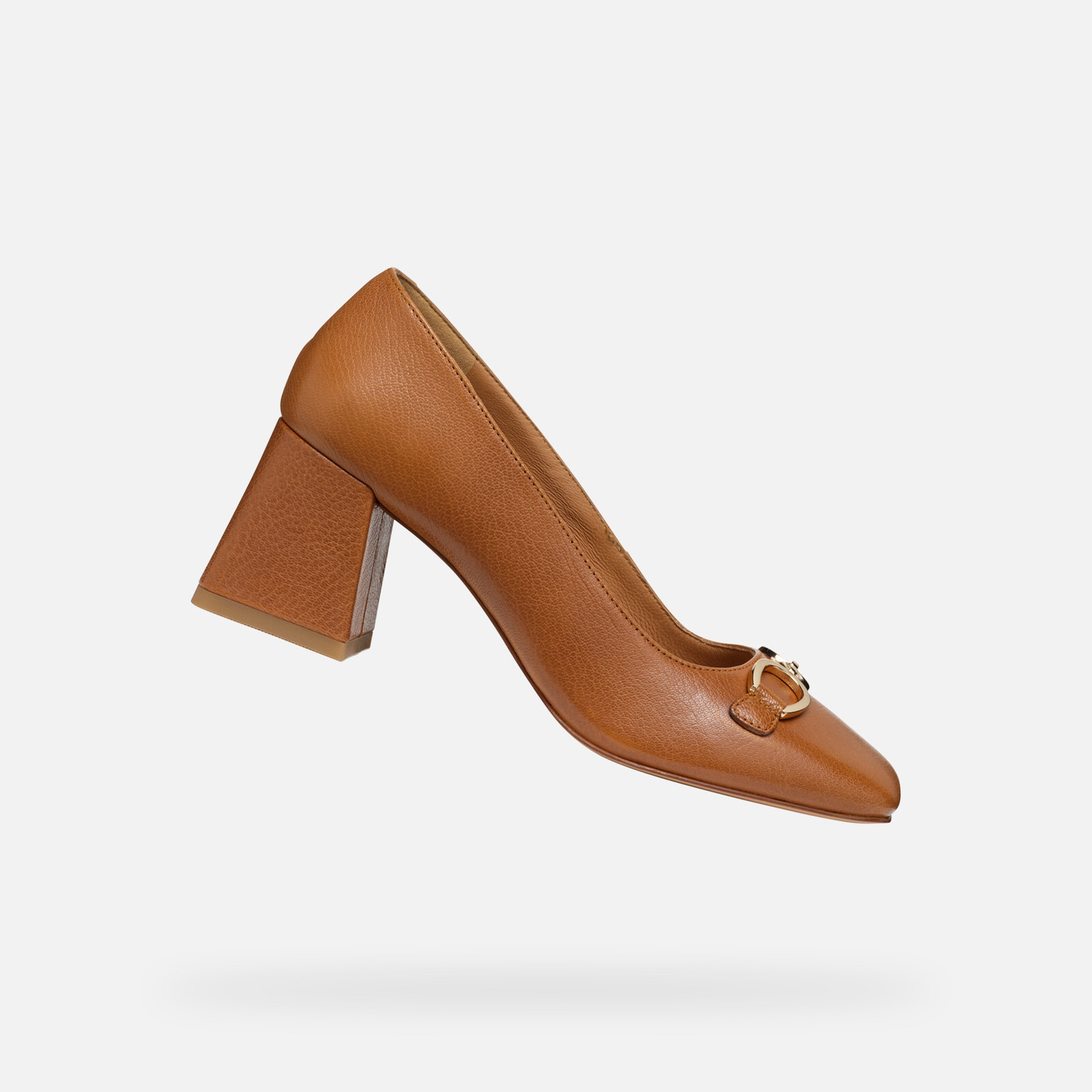 Light brown women's pumps Geox Coronilla - Women's