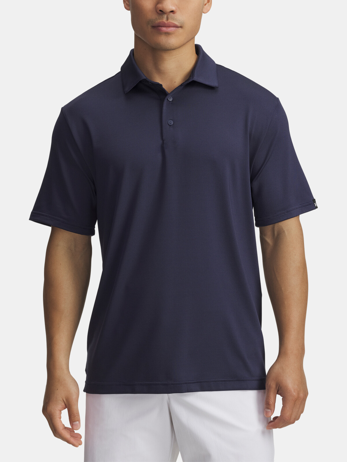 Men's T-shirt Under Armour UA Plyoff 3.0 Stripe Polo LB-BLU - Men