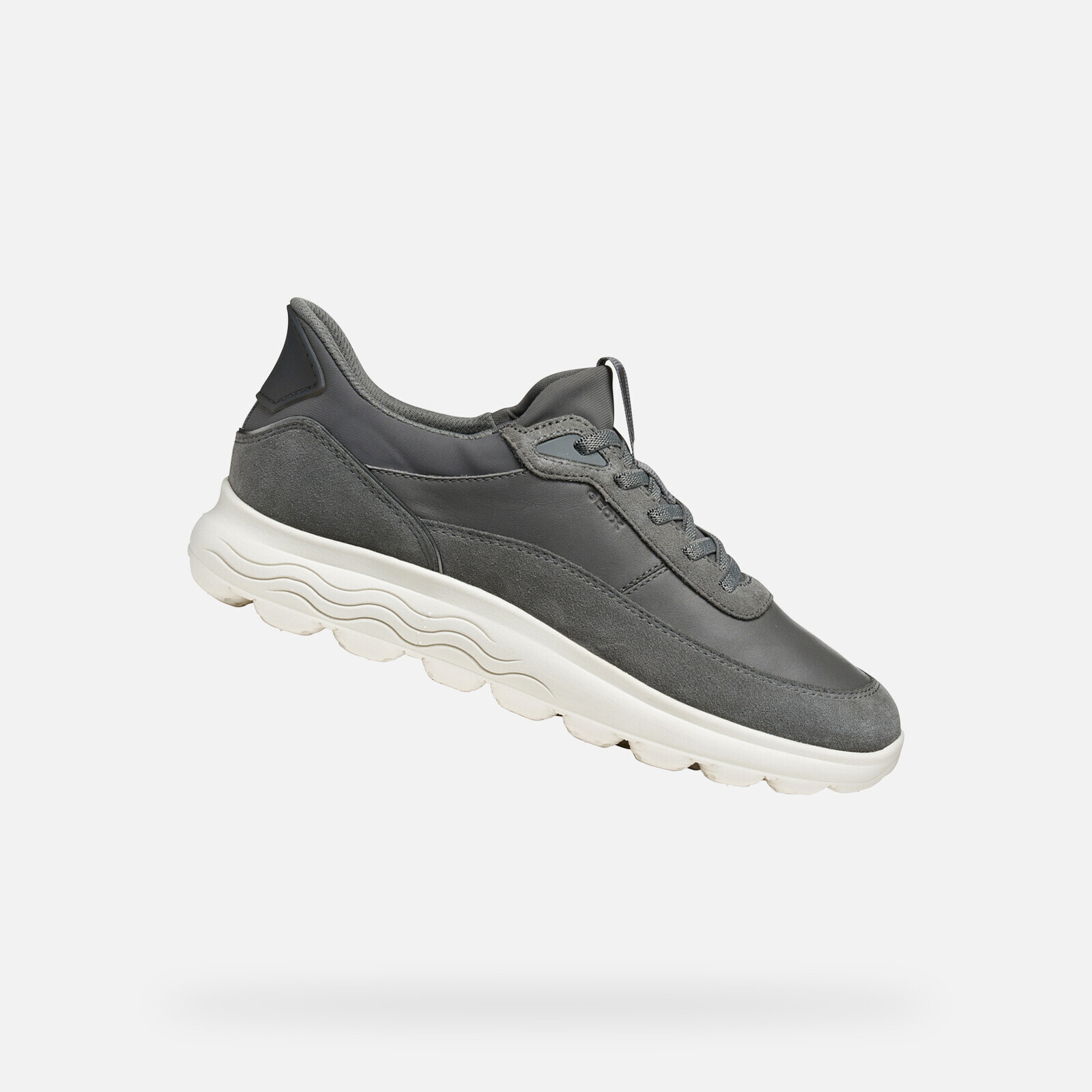 Grey women's sneakers Geox Spherica Plus - Women's