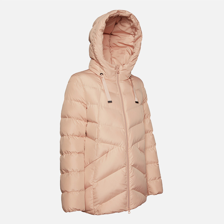 Light pink women's jacket Geox Anylla - Women