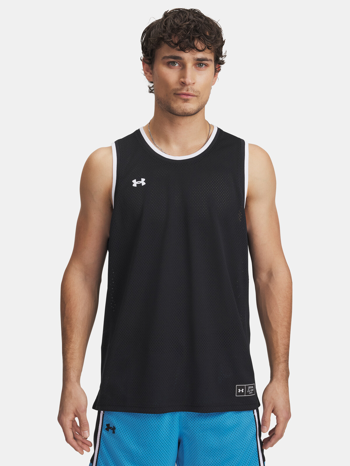 Men's tank top Under Armour UA Zone Pro Mesh Tank-BLK - Men's