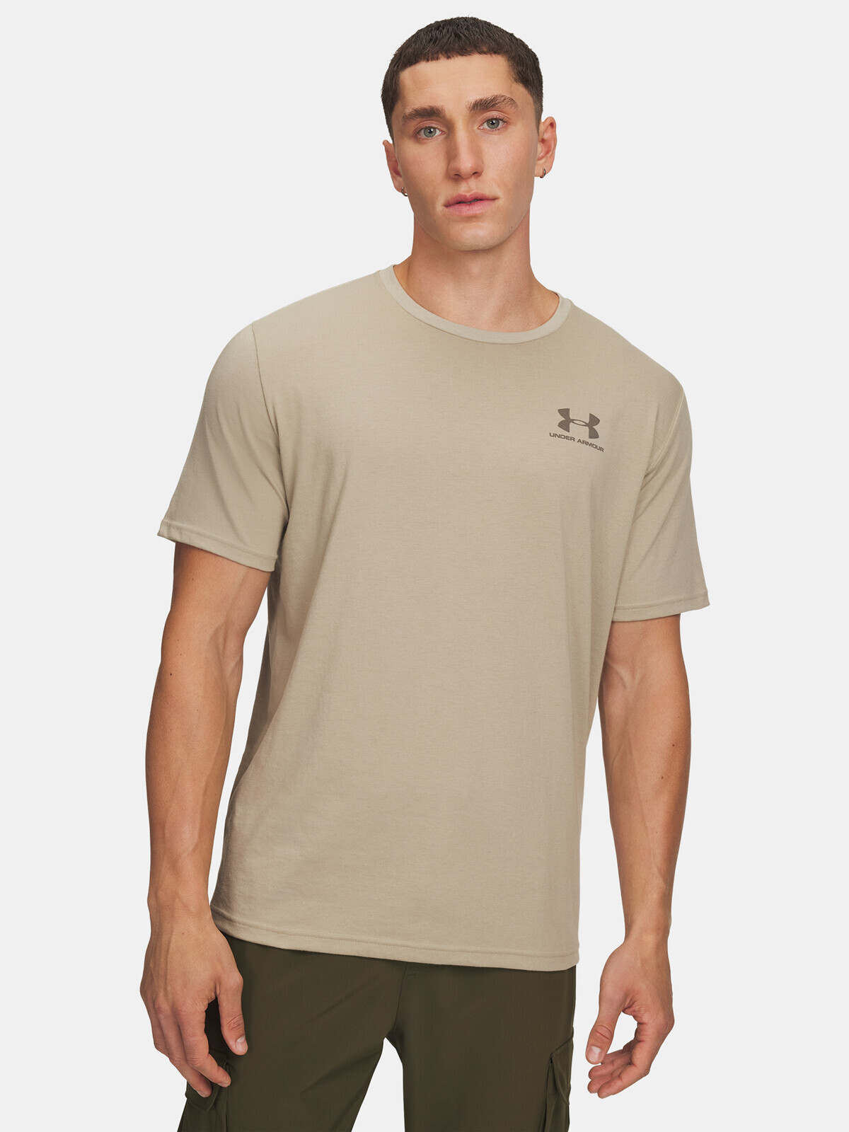Men's T-shirt Under Armour UA M SPORTSTYLE LC SS-BRN - Men's
