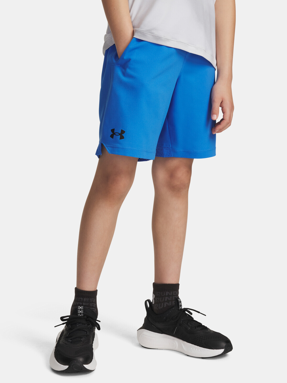 Boys' shorts Under Armour UA Vanish Shorts-BLU - Boys