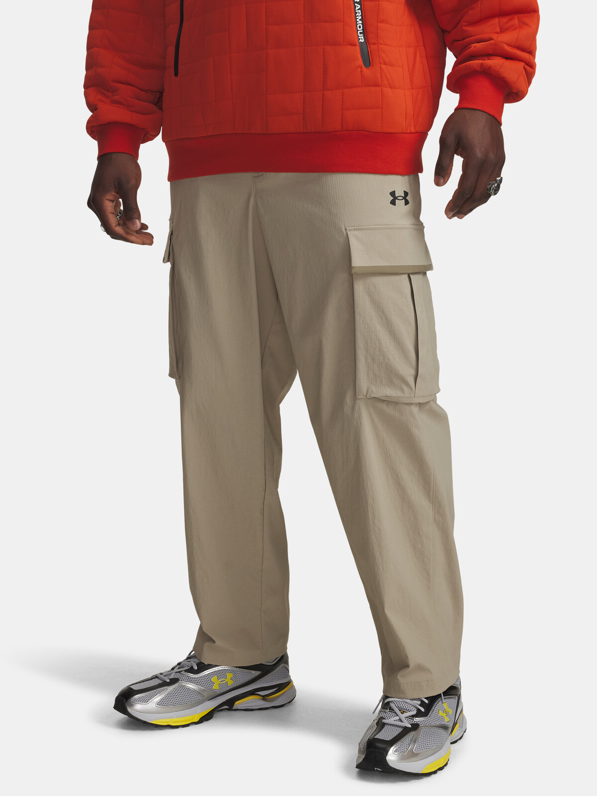 Men's sports pants Under Armour UA UNSTPBLE TXTR WOVEN CARGO-BRN - Men's