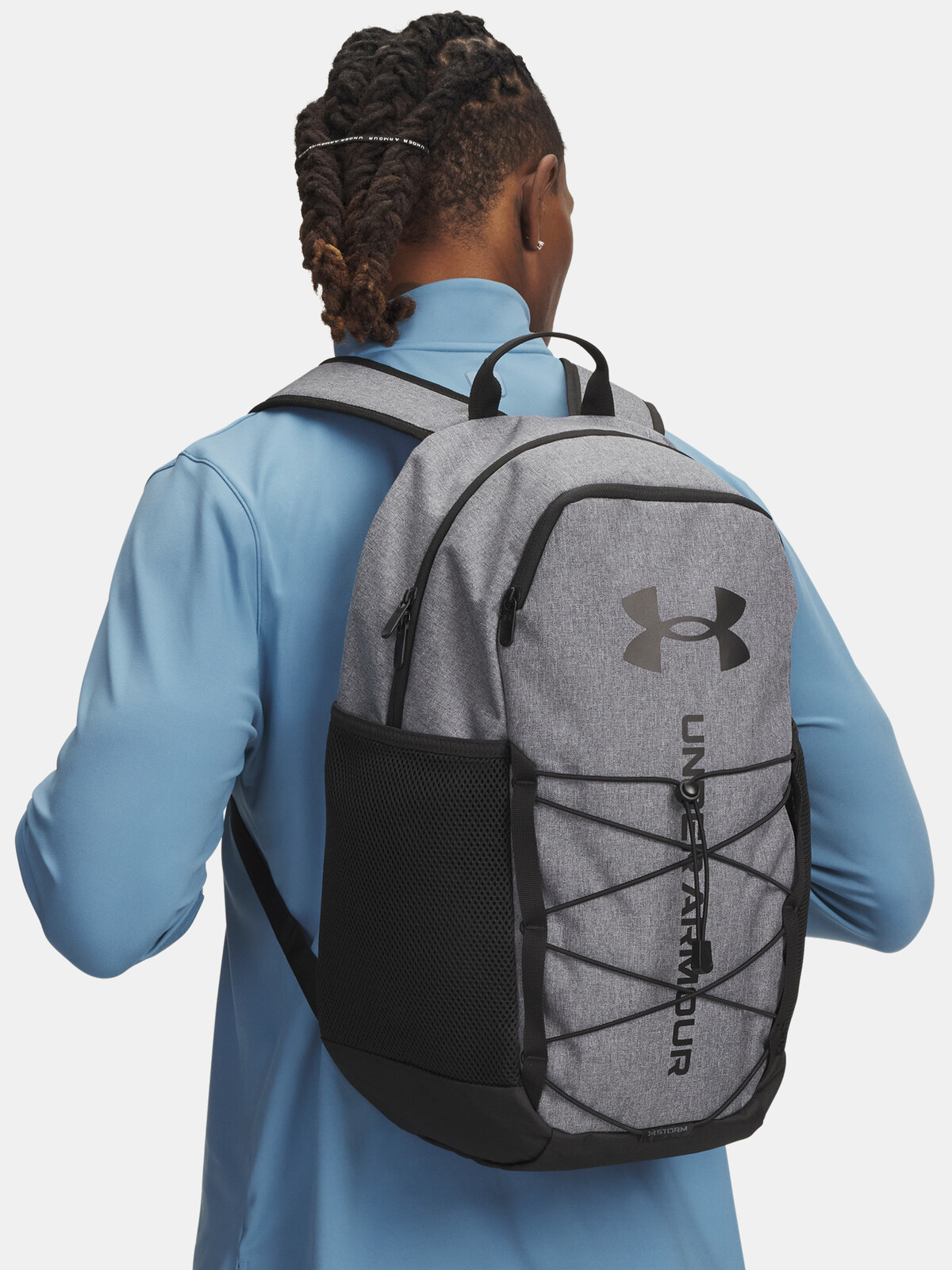Unisex backpack Under Armour Hustle Sport 6.0 Backpack-GRY - unisex