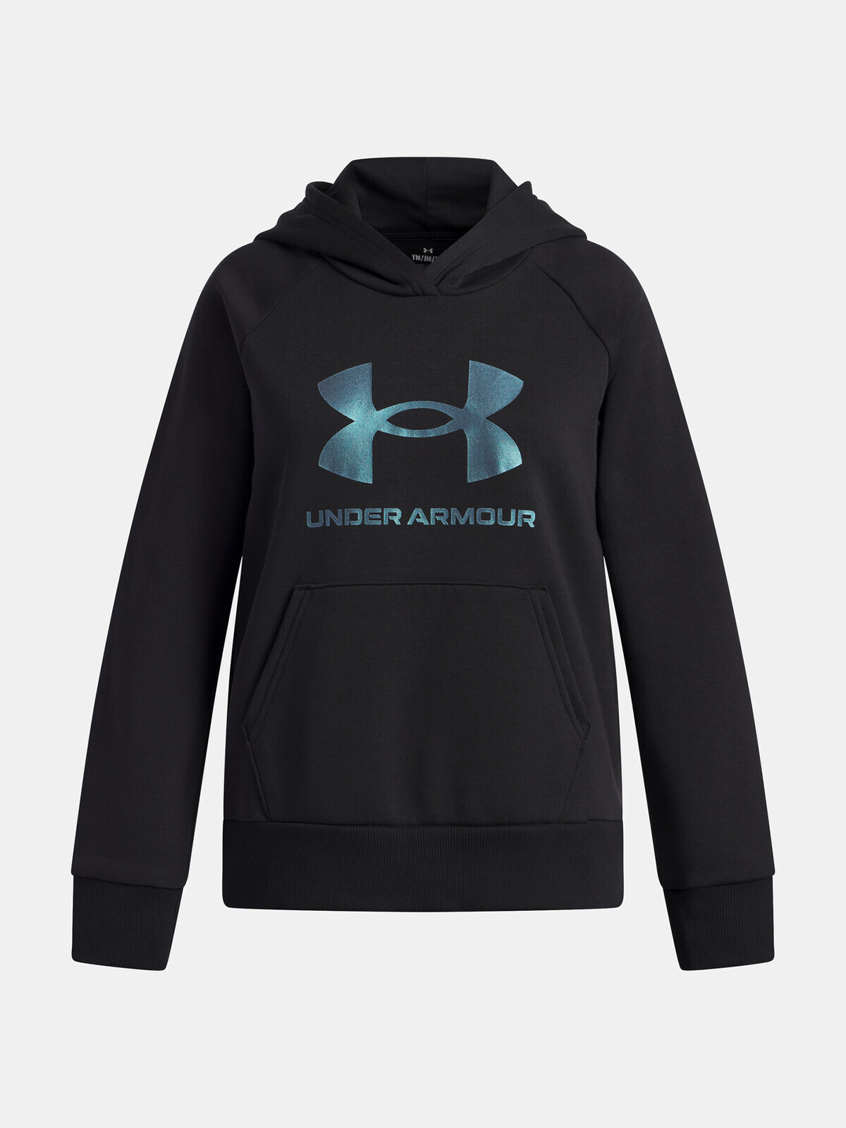 Girls' sweatshirt Under Armour UA Rival Flc Shimmer Hdy-BLK - Girls