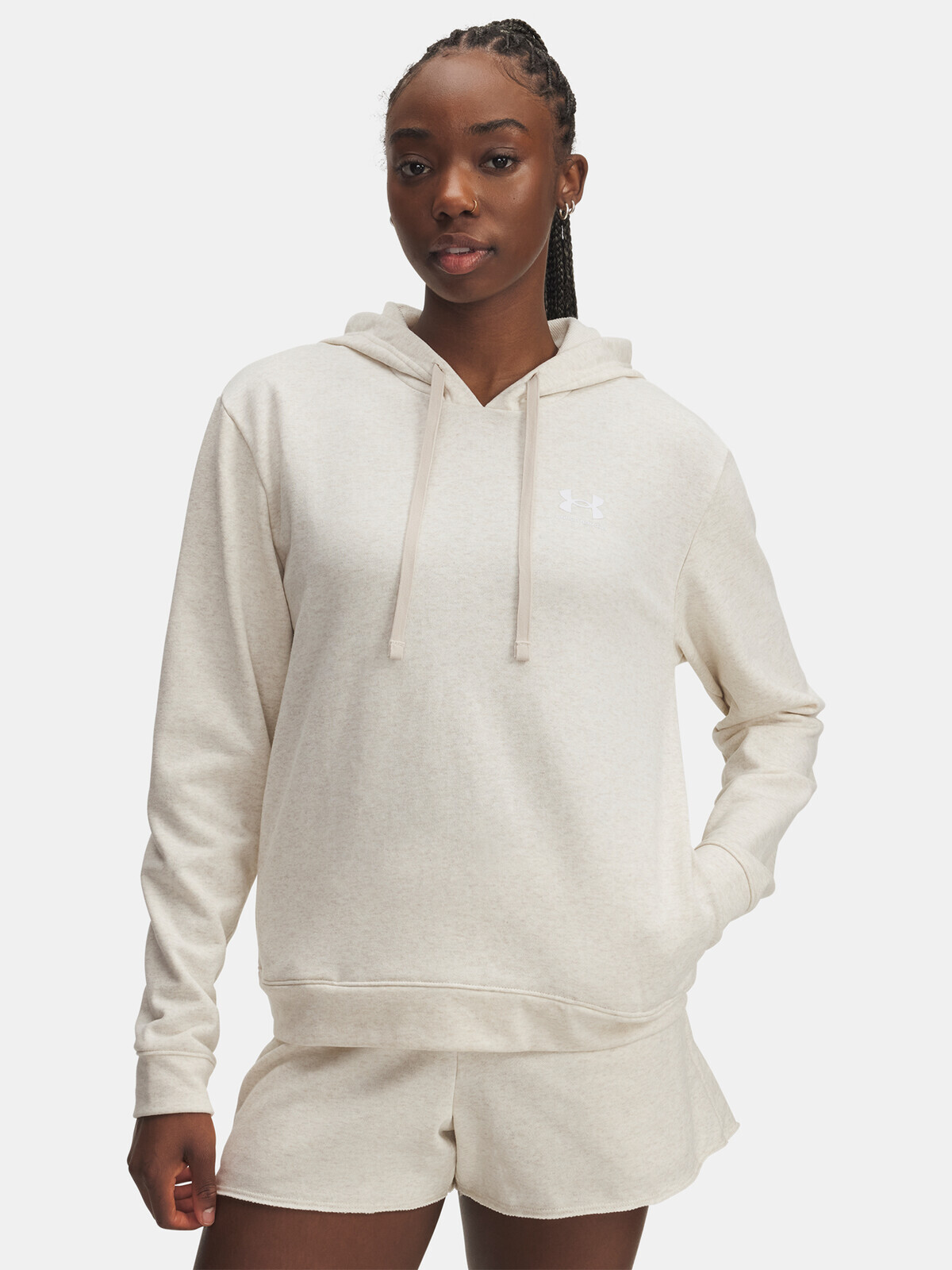 Women's sweatshirt Under Armour UA Rival Terry Hoodie-BRN - Women's