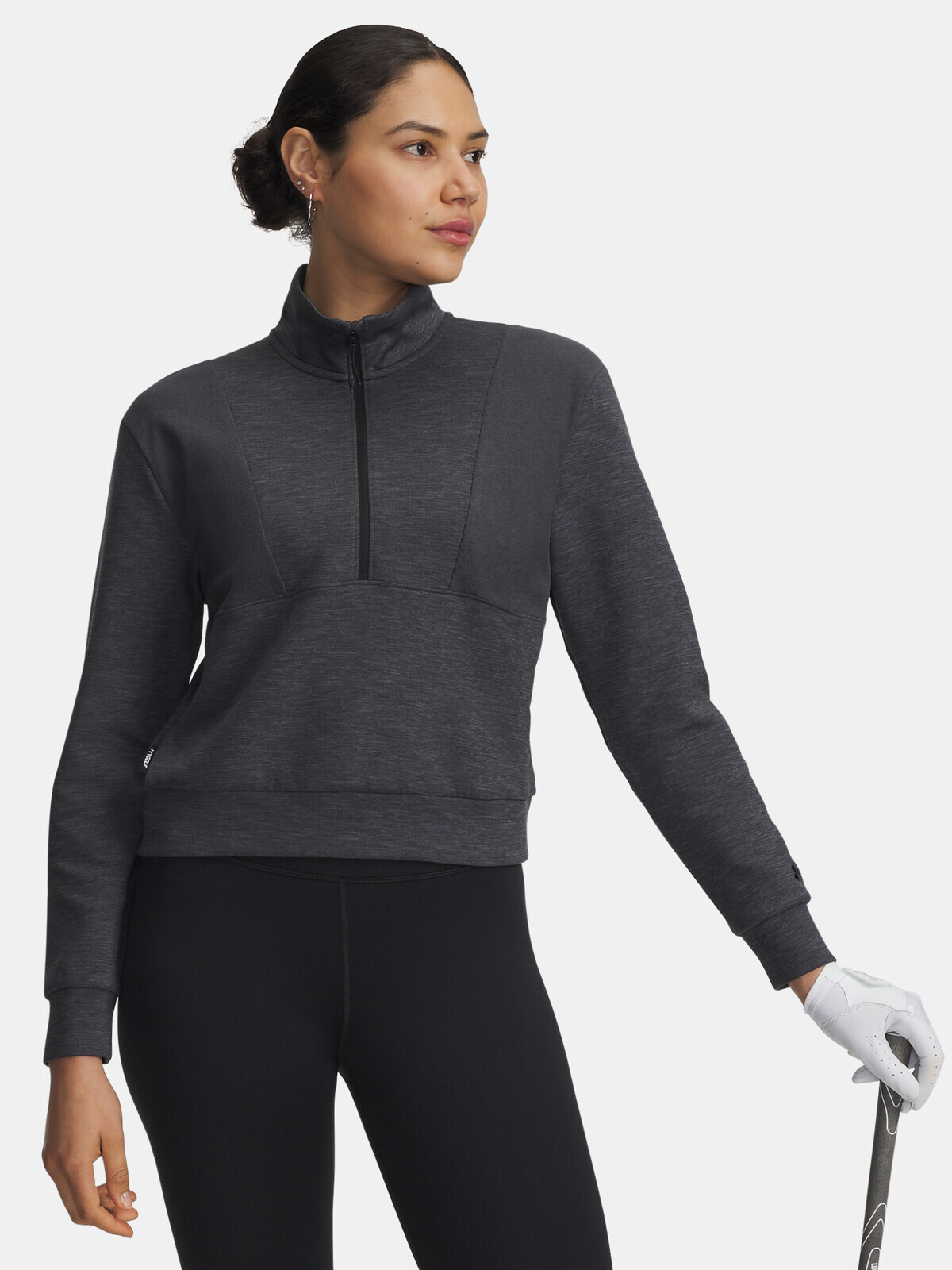 Women's sweatshirt Under Armour UA Drive Midlayer Pullover-BLK - Women's