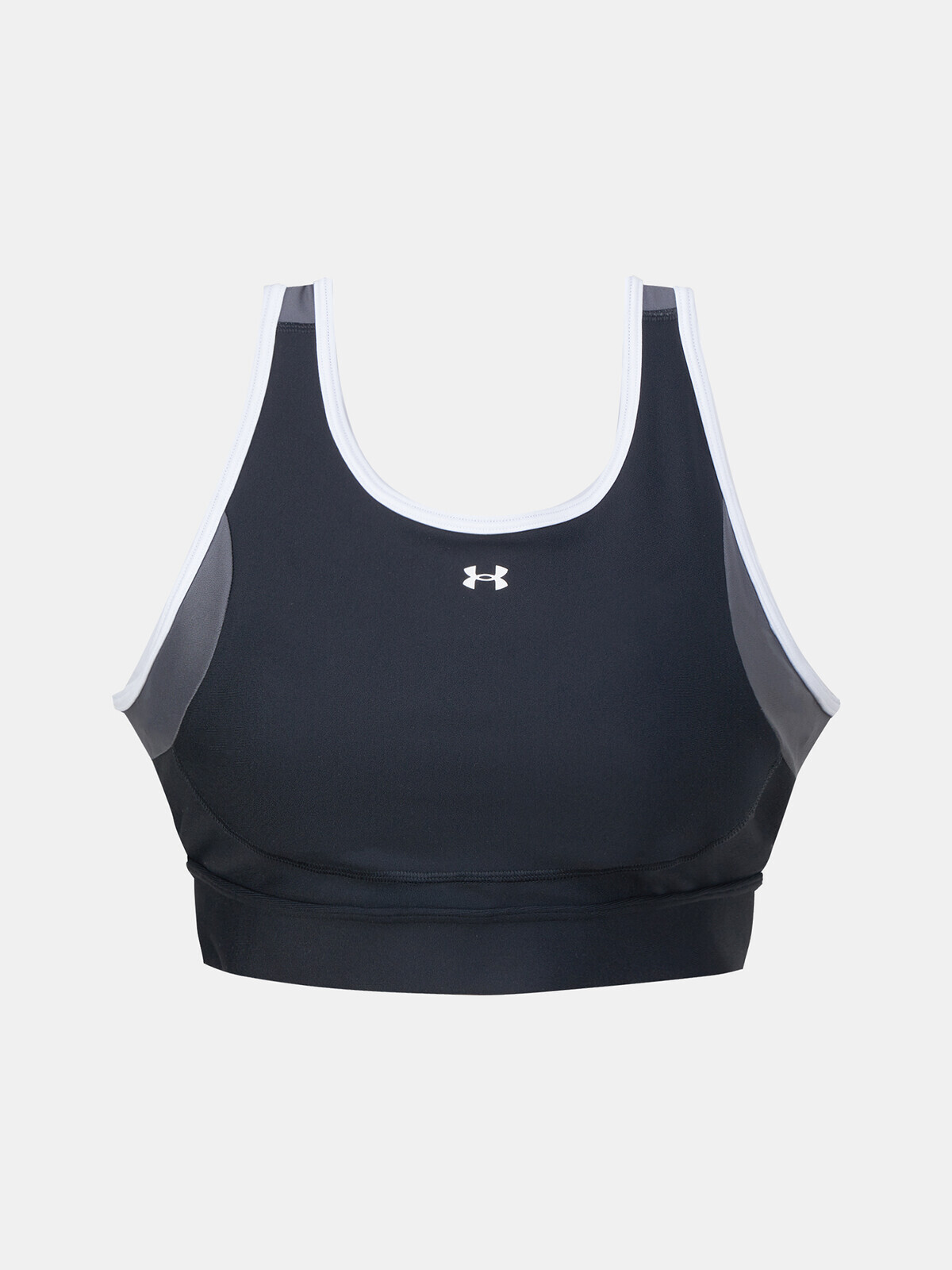 Women's bra Under Armour UA Crossback Mid Open Back-BLK - Women's