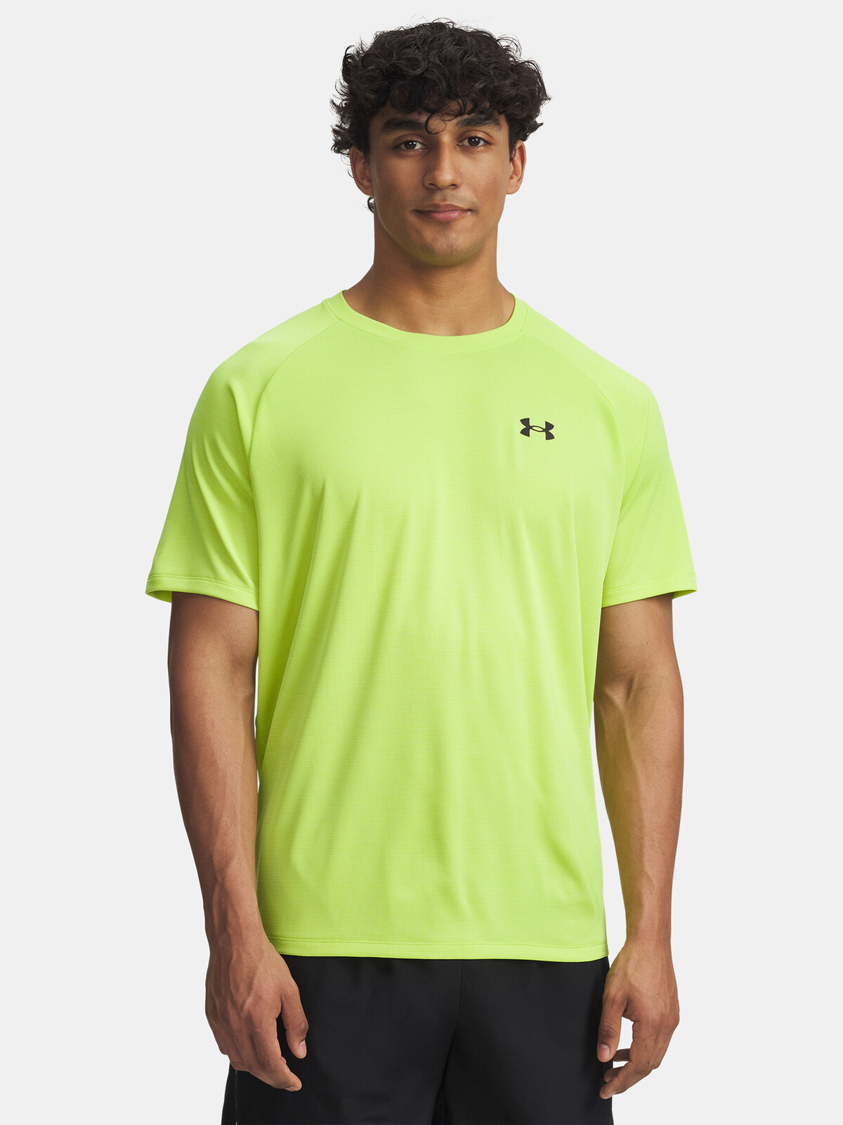 Men's T-shirt Under Armour UA Tech Textured SS-GRN - Men