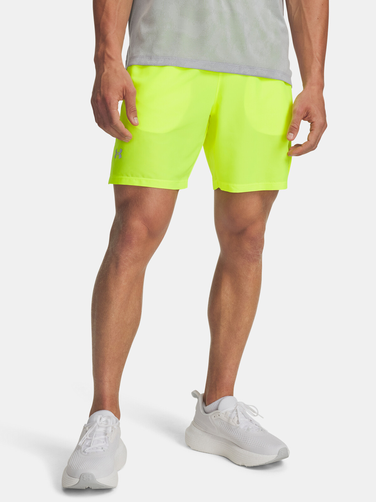 Men's shorts Under Armour UA LAUNCH 7'' SHORTS-YLW - Men's