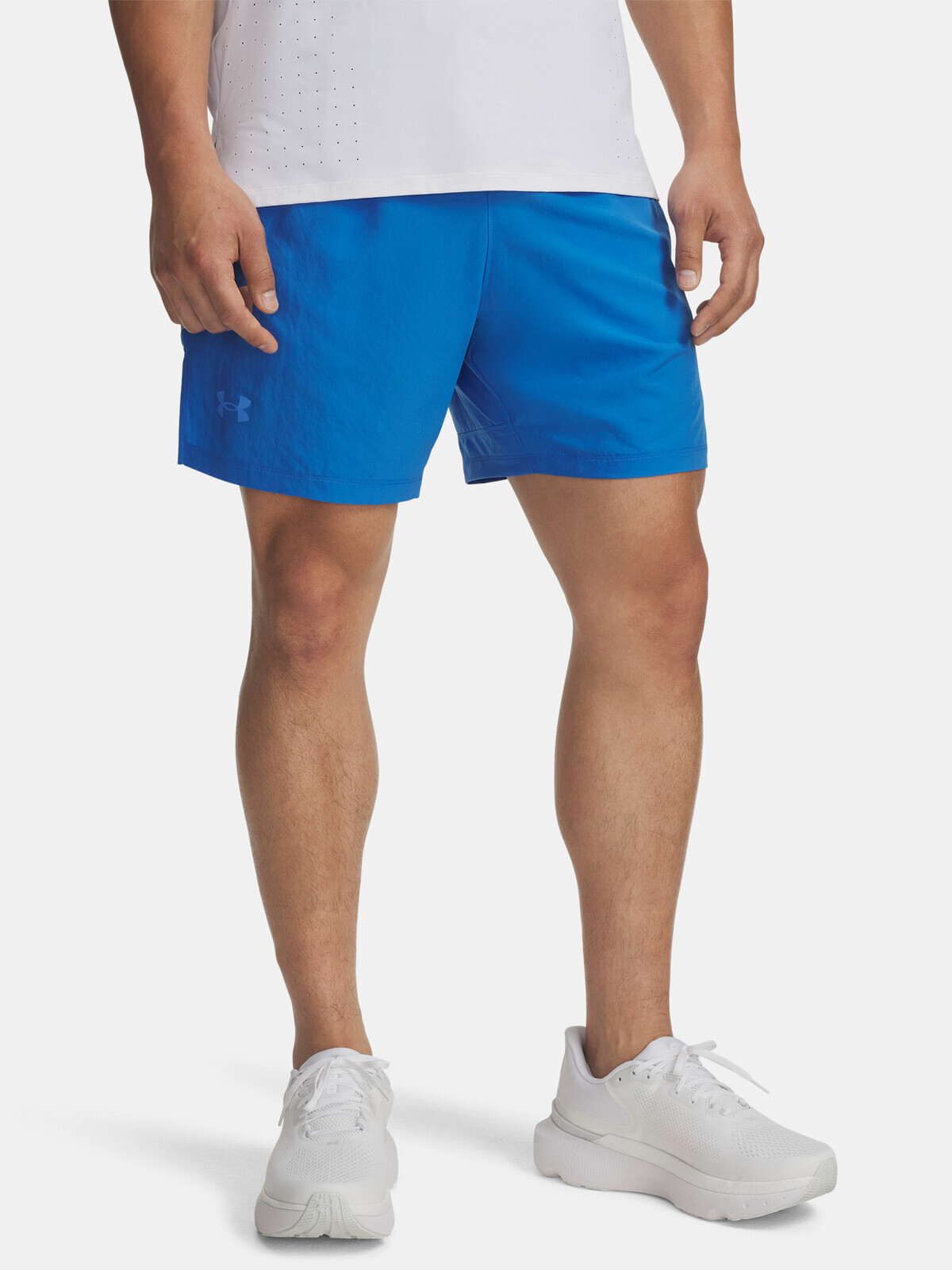Men's shorts Under Armour UA LAUNCH PRO 2n1 7'' SHORTS-BLU - Men's