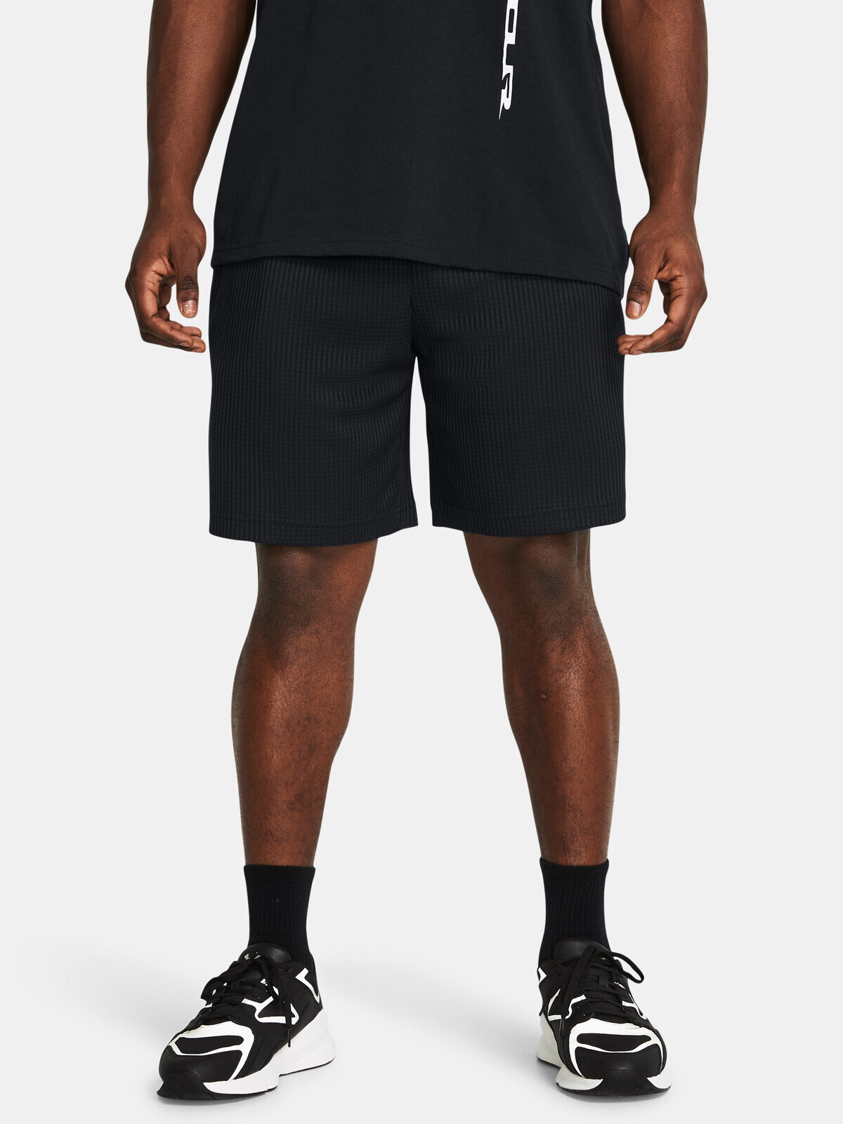 Men's shorts Under Armour UA Rival Waffle Short-BLK - Men's