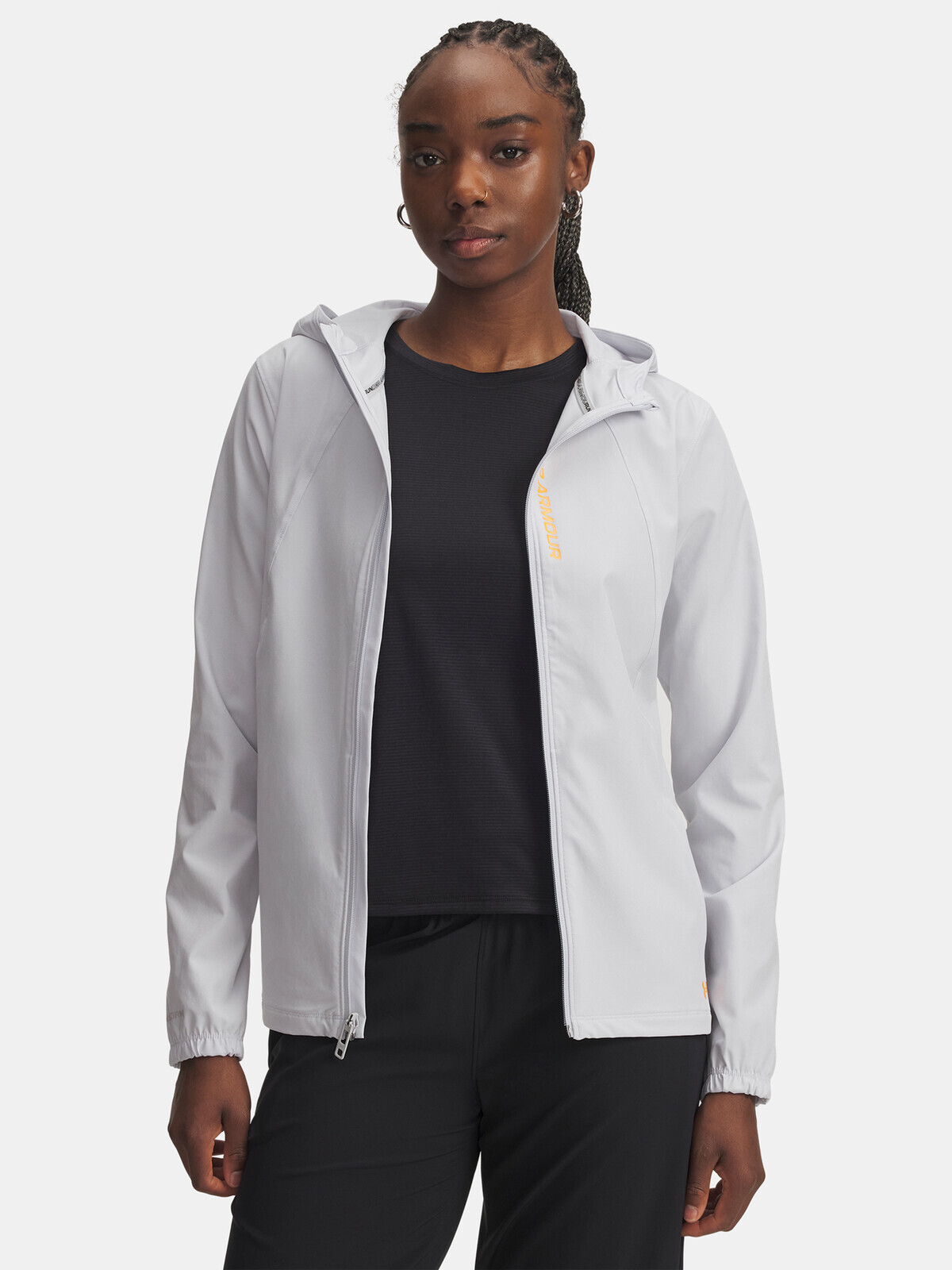 Women's jacket Under Armour UA OutRun the STORM Jacket-GRY - Women's