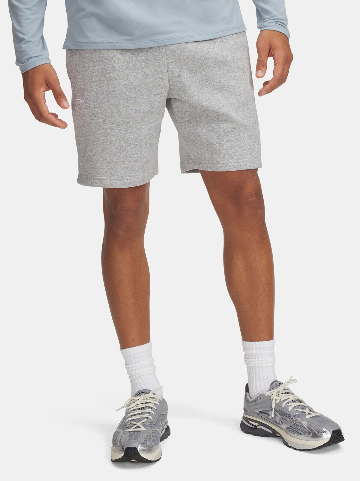 Men's shorts Under Armour UA Icon Fleece Short-GRY - Men's